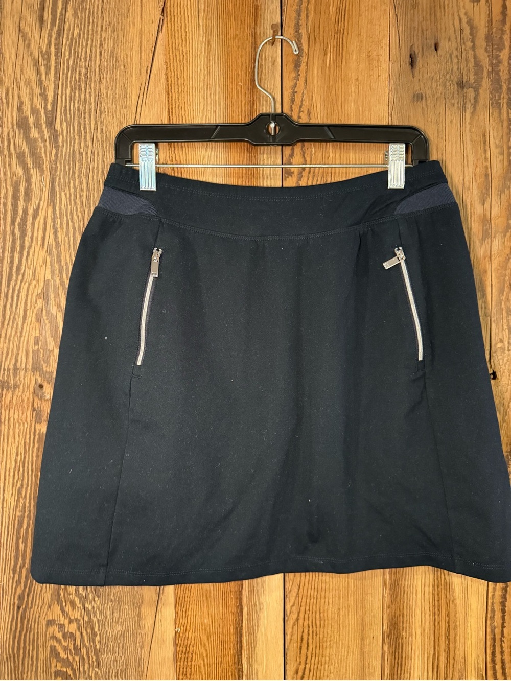 Tail Black Athletic Skort with Elastic Waist